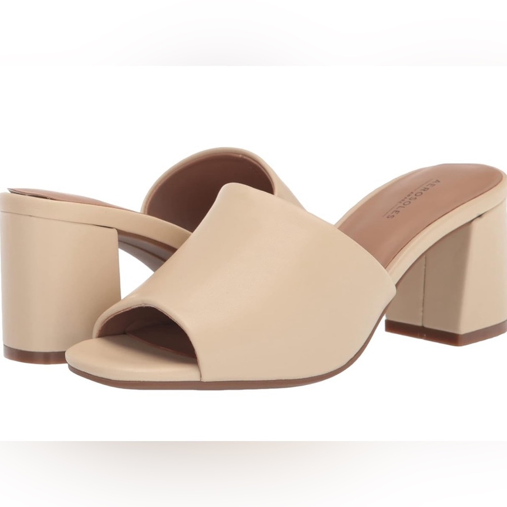 Aerosoles 8.5 Slip On Heeled Sandals
